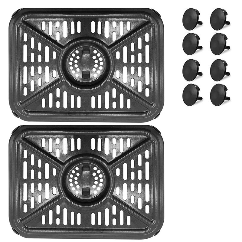 Commercial Kitchen Pots And Pans - [B25B!】 กระทะตะแกรงสำรองสำหรับเครื่องล้างจานพร้อมยางกันกระแทกสำหรับนินจาฟู้ดดี้ DZ401 DZ550 10QT Dualzone
