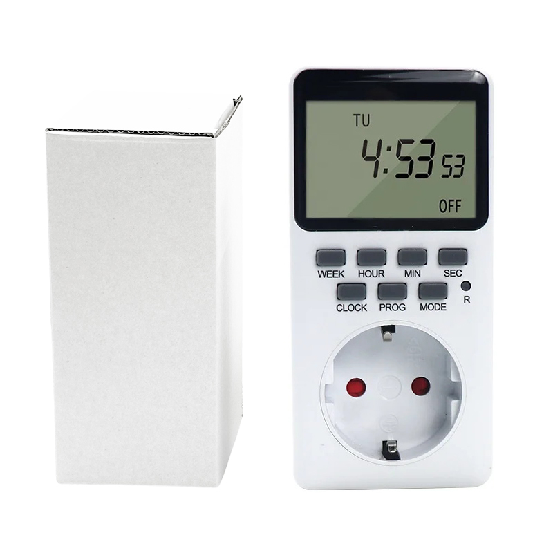 Commercial Kitchen Timer - ปลั๊กตั้งเวลาแบบดิจิตอลรายสัปดาห์ รองรับปลั๊ก EU UK US -