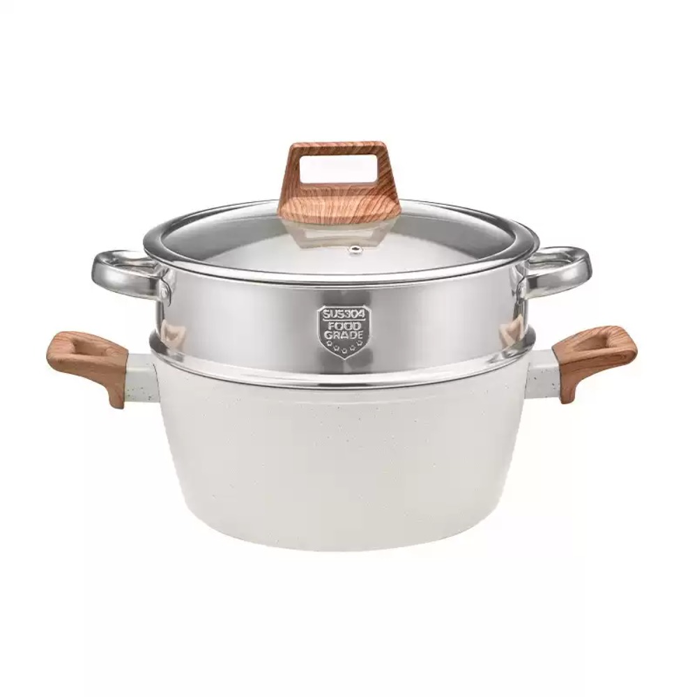 ชุดเครื่องครัวหินแกรนิตแบบไม่ต - Commercial Kitchen Pots And Pans บทวิจารณ์และราคา