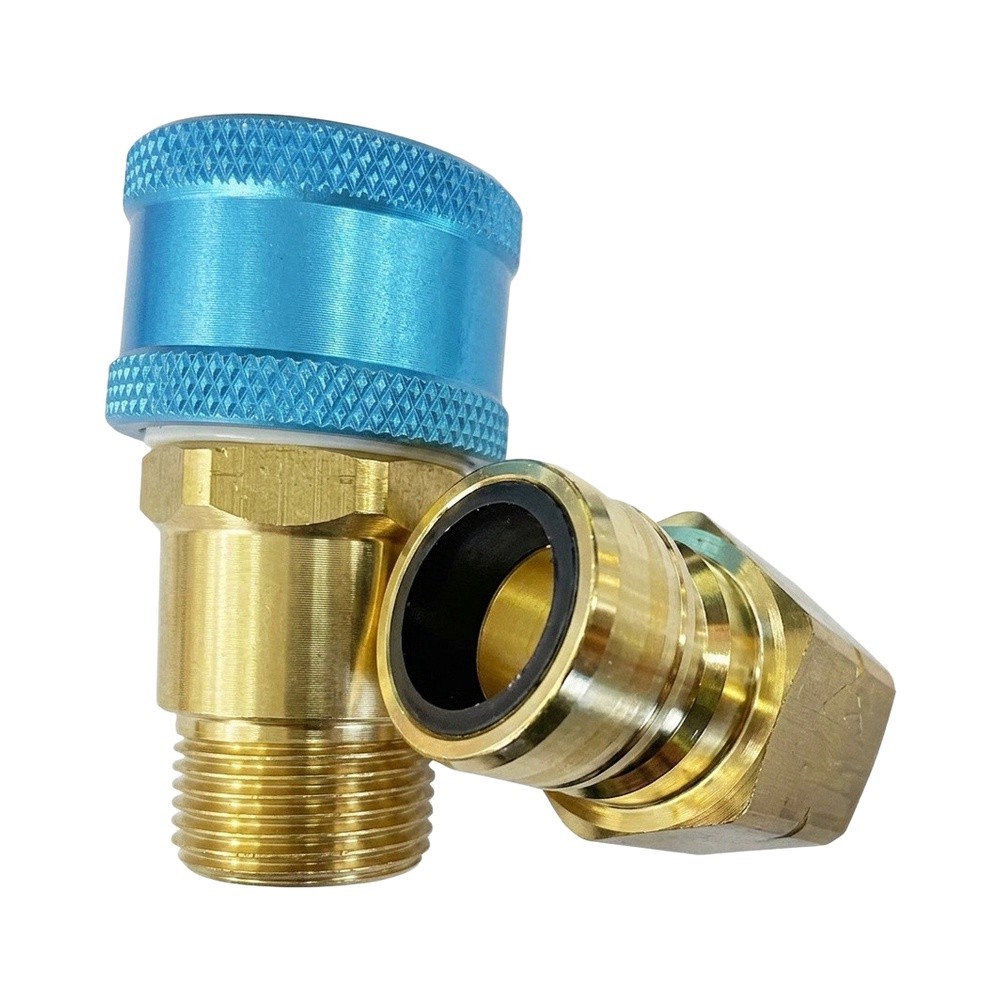 ข้อต่อแก๊สแบบถอดเร็วทำจากทองเห - Commercial Kitchen Gas Quick Connect บทวิจารณ์และราคา