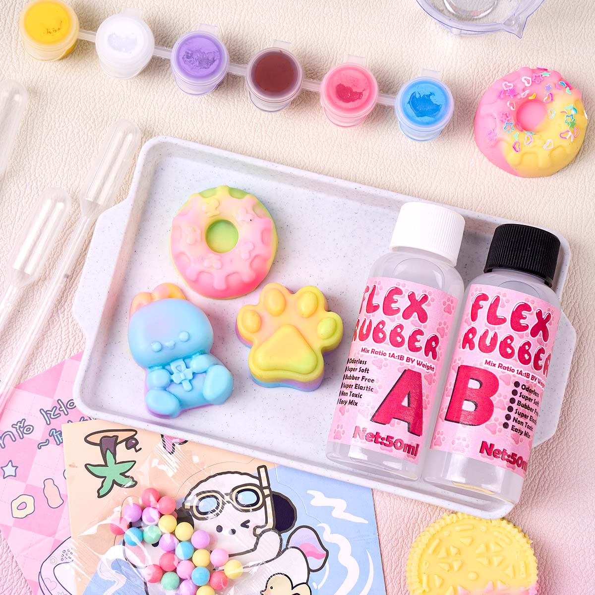 ชุดทำสควิชชี่ Taba พร้อมแม่พิม - Donut Making Machine บทวิจารณ์และราคา