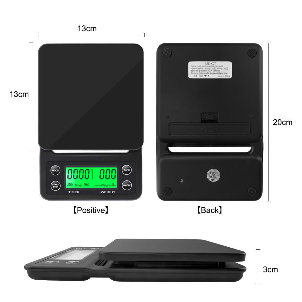 เครื่องชั่งกาแฟแบบหยด 3 กก./0. - Commercial Kitchen Timer บทวิจารณ์และราคา