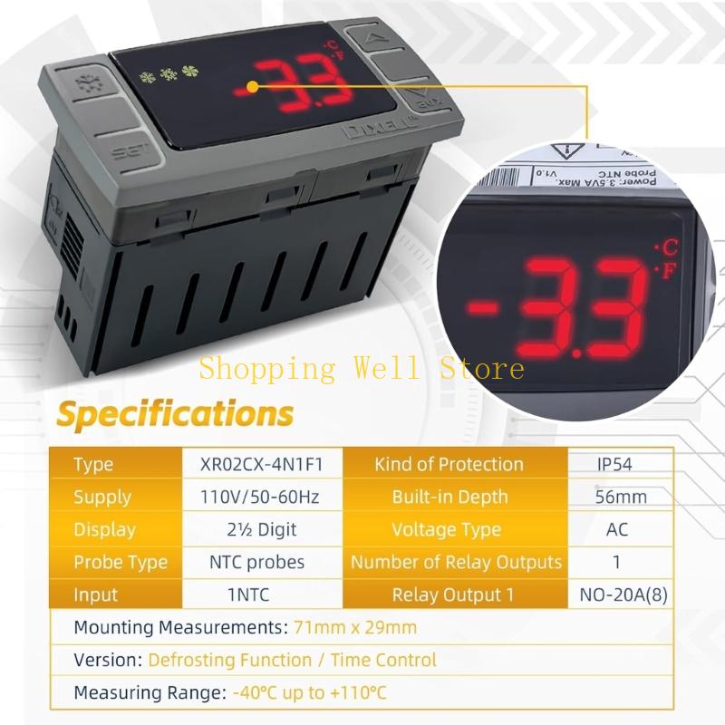 KX4B XR02CX4N1F1 Digital Contr - Commercial Kitchen Units บทวิจารณ์และราคา