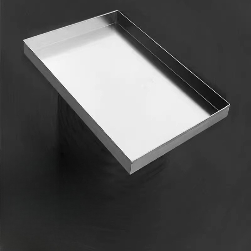 ถาดรองน้ำหยดสแตนเลสทรงสี่เหลี่ - Commercial Kitchen Floor Drain บทวิจารณ์และราคา