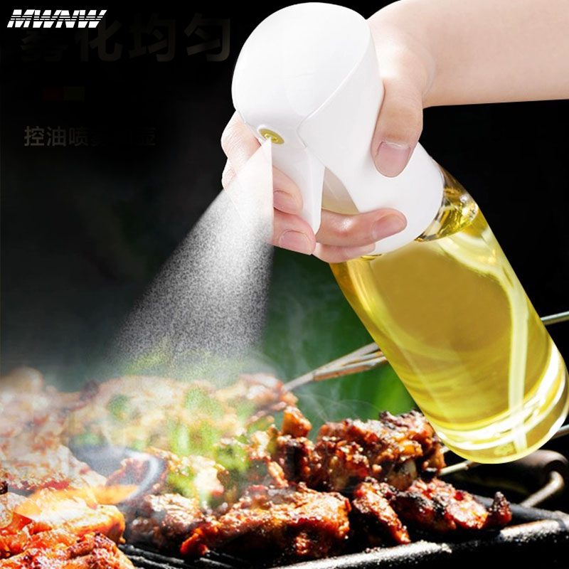 500ml สีดําขวดน้ํามันครัวสเปรย - Commercial Kitchen Sprayer บทวิจารณ์และราคา