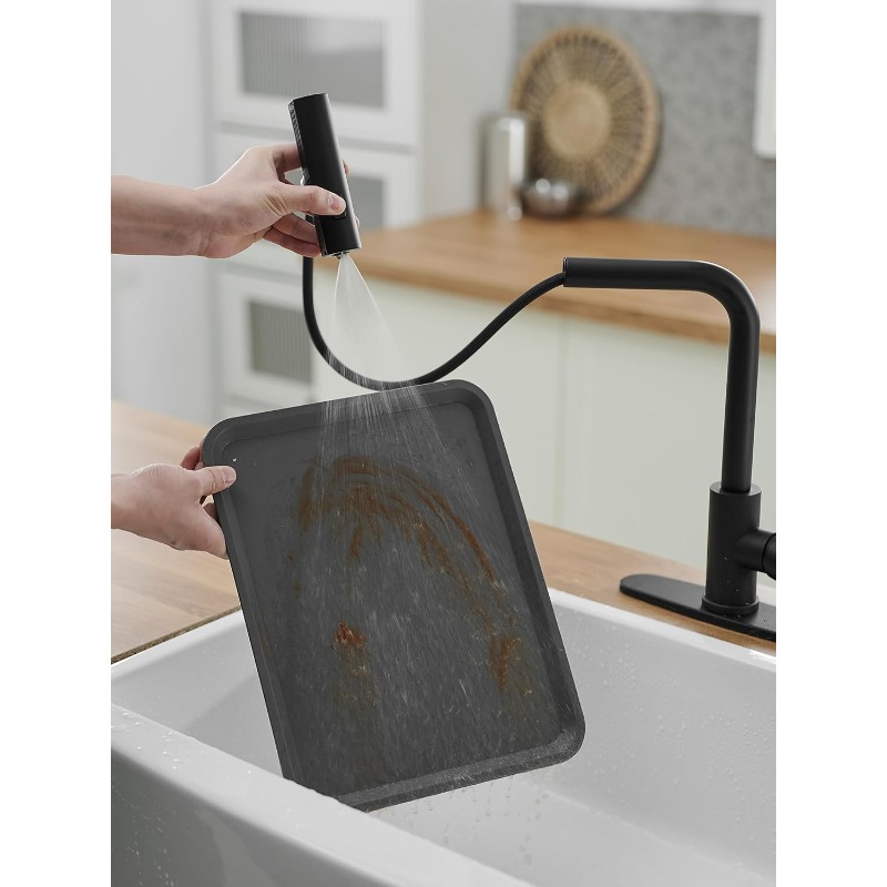 ก๊อกน้ำห้องครัวแบบดึงลงพร้อมหั - Commercial Kitchen Sprayer บทวิจารณ์และราคา