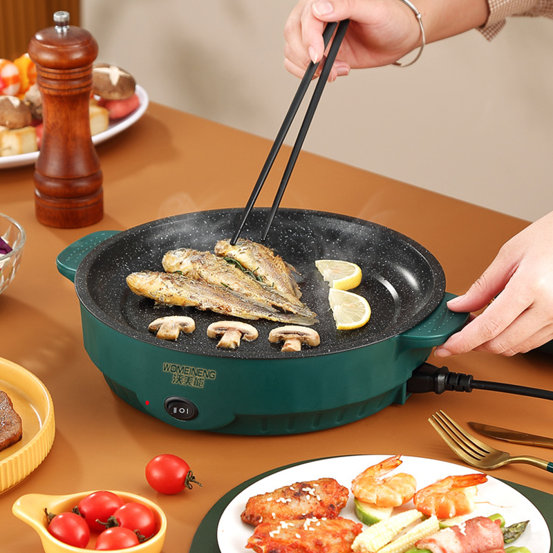 หม้อหุงข้าวไฟฟ้ากระทะไฟฟ้า 220 - Commercial Kitchen Pots And Pans บทวิจารณ์และราคา