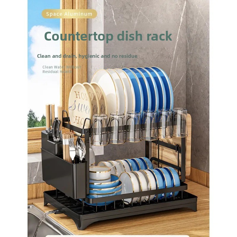 ชั้นวางจานสองชั้นขนาดใหญ่จุได้ - Commercial Kitchen Floor Drain บทวิจารณ์และราคา