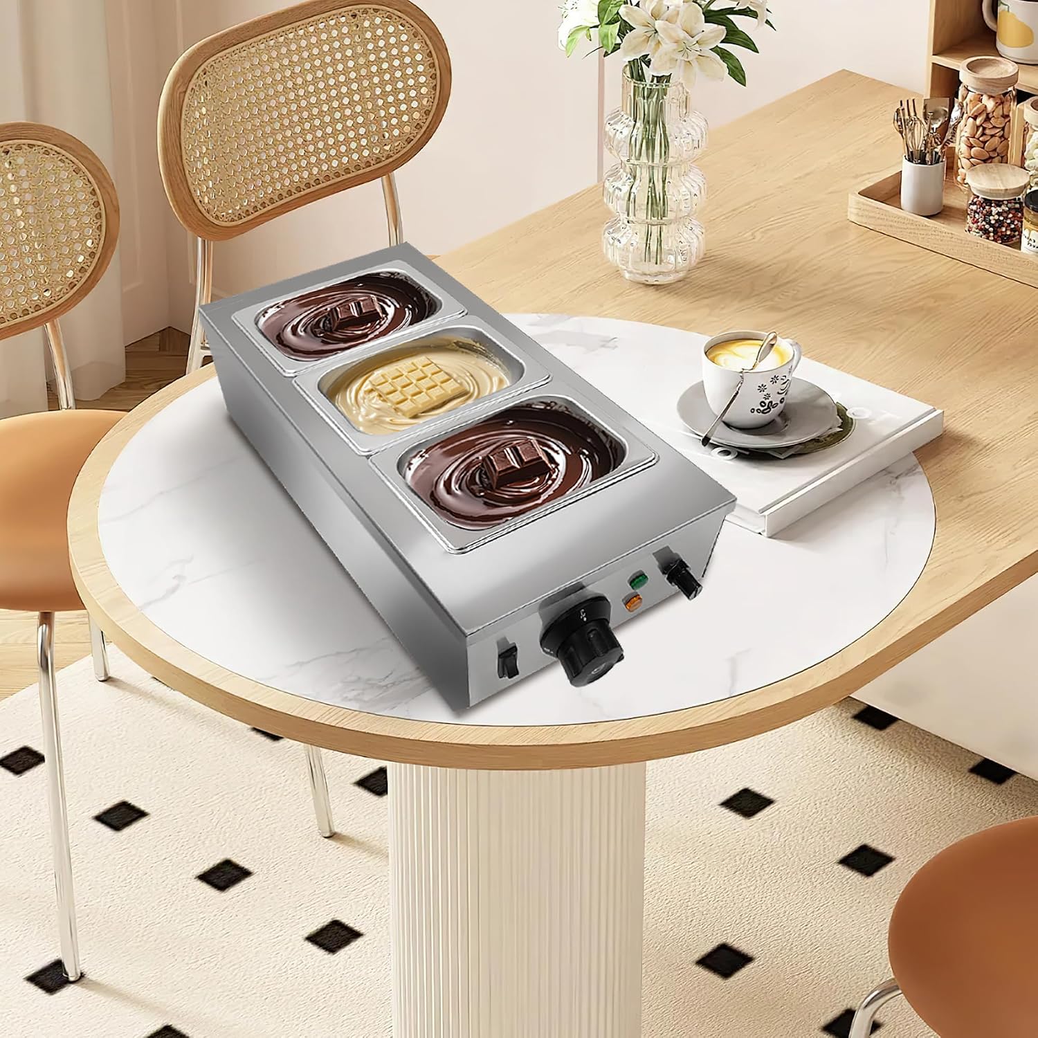 TWISTER.CK หม้อหลอมช็อกโกแลต 1 - Commercial Kitchen Warmer บทวิจารณ์และราคา