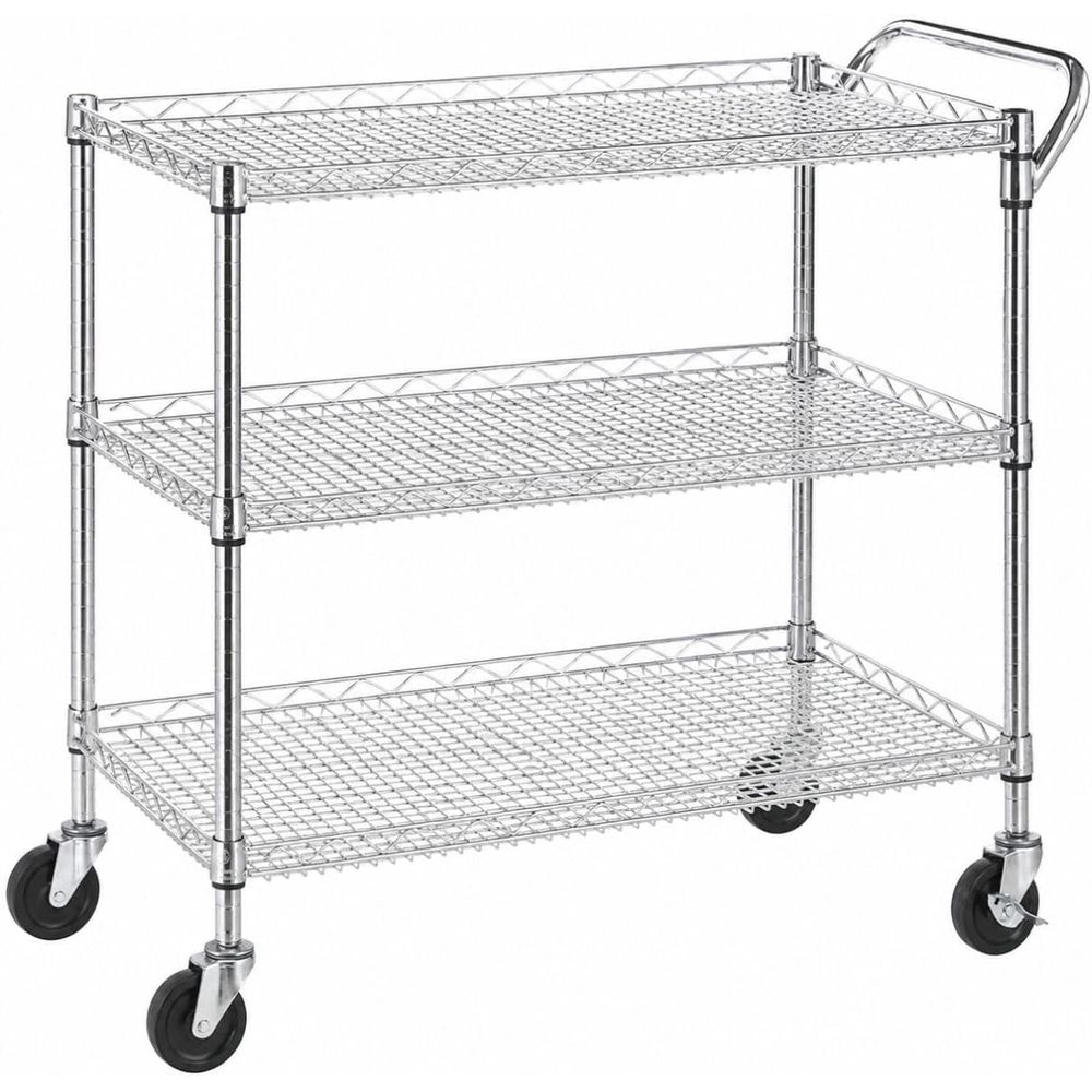 รถเข็นครัวอเนกประสงค์แบบ 3 ชั้ - Commercial Kitchen On Wheels บทวิจารณ์และราคา