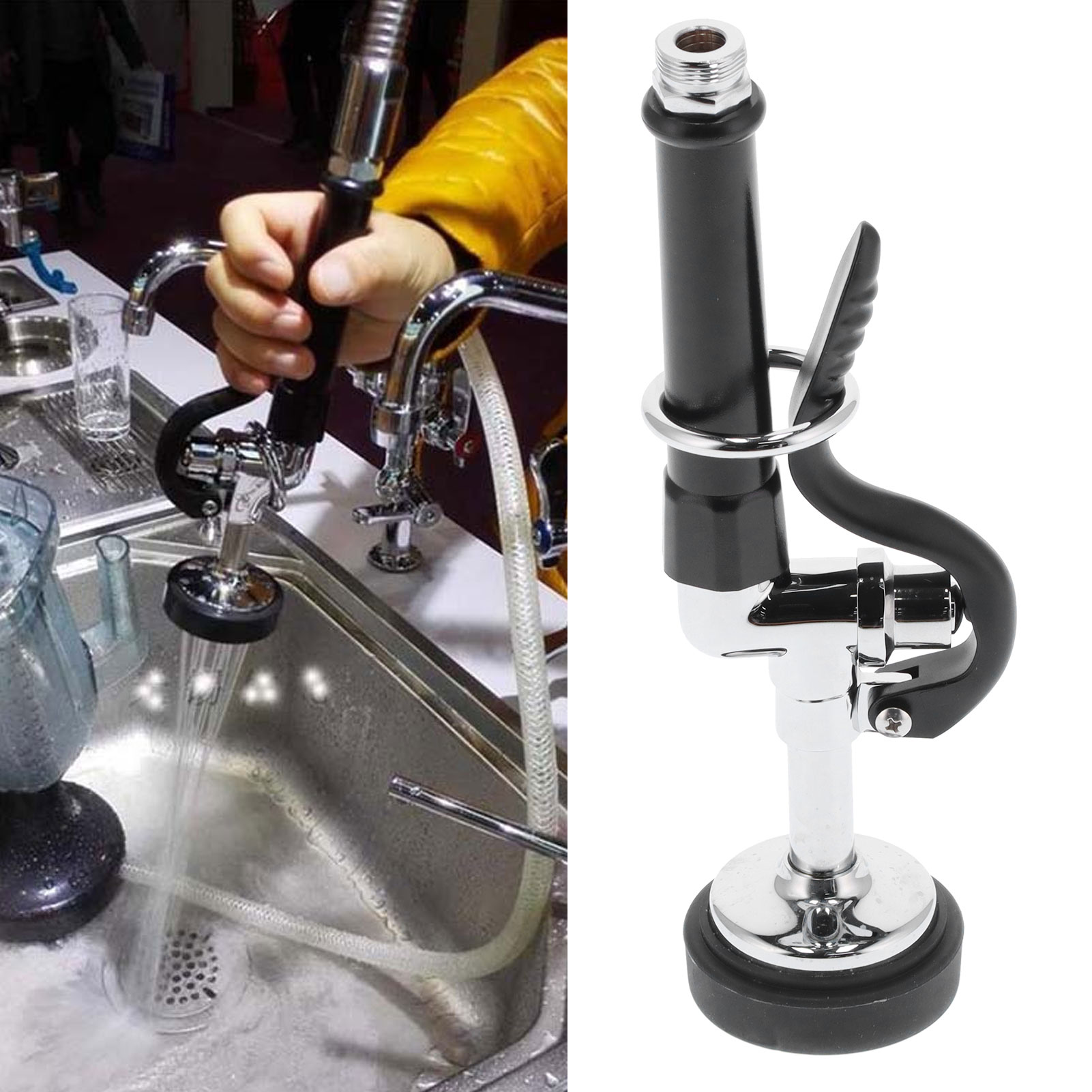 หัวฉีดน้ำก๊อกเชิงพาณิชย์ หัวฉี - Commercial Kitchen Sprayer บทวิจารณ์และราคา